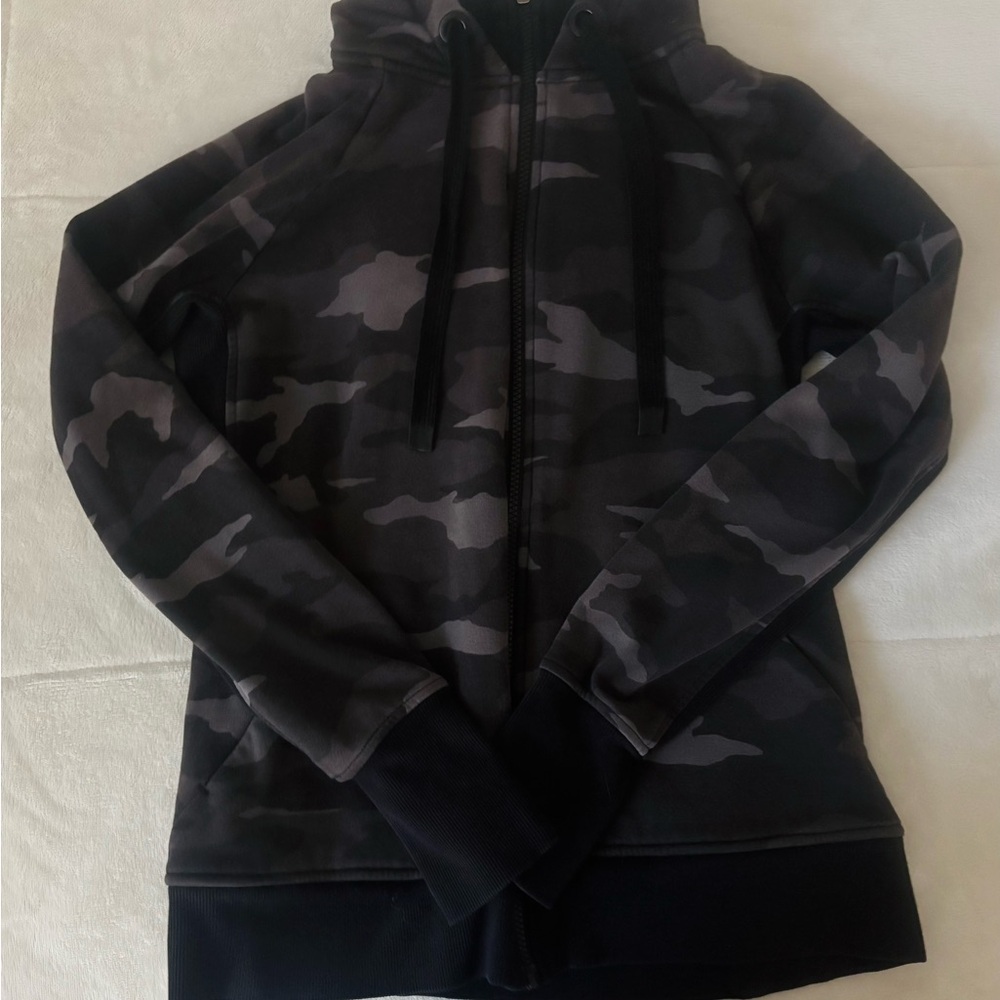 Athleta Gray Fleece Jacket